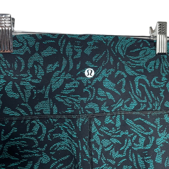 lululemon | Lululemon Wunder Under Hi-Rise 7/8 Tight Thrive Viridian Green Black - Picture 5 of 7